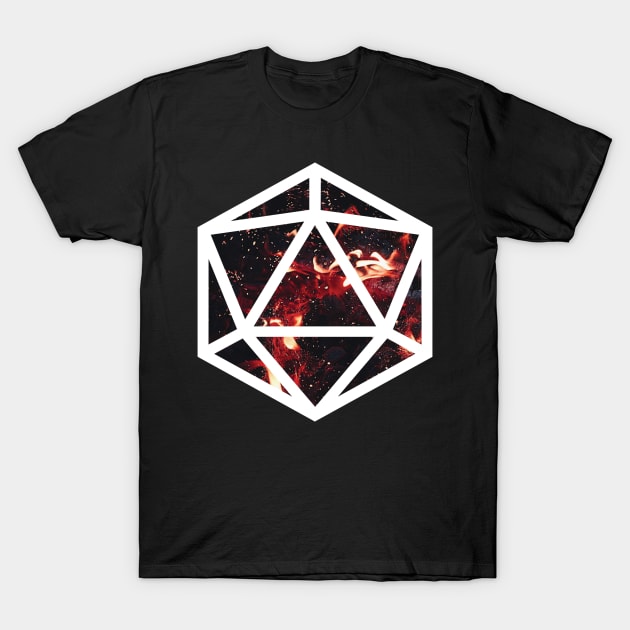 D20 Decal Badge - Sorcerer's Talent T-Shirt by aaallsmiles